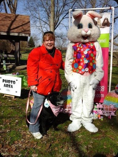 Muncie doggie Easter egg hunt