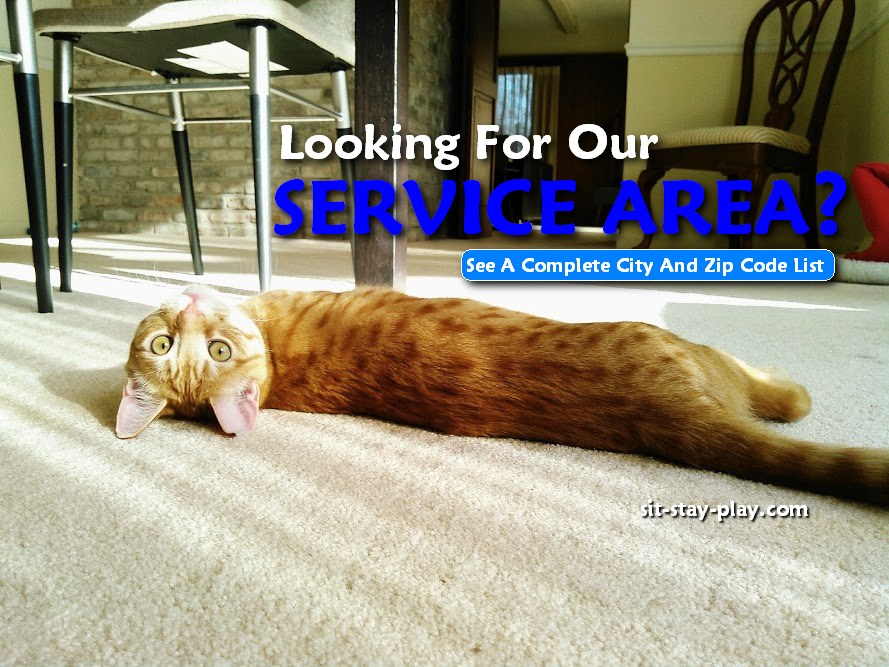 pet care service area - sit-stay-play In-home pet sitting & more.LLC